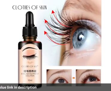 Eyelash Growth Serum Liquid Eyelash Enhancer Vitamin E Treatment Lash