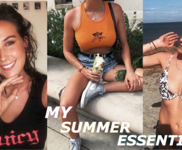 MY 10 SUMMER ESSENTIALS 2020// (Skin, beauty, fashion & more) [AFFORDABLE & TRENDY]