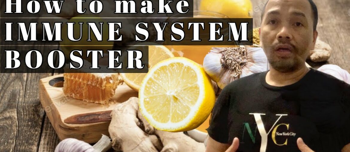 How to make natural IMMUNE SYSTEM BOOSTER | Avoid covid19 | OFWlife vlog3