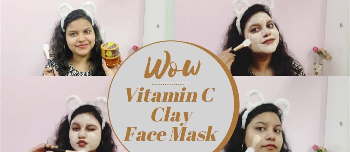 *NEW* Wow Vitamin C Clay Face Mask | Review & Demo | Vitamin C Range | New Launch | iTarini |