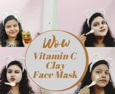 *NEW* Wow Vitamin C Clay Face Mask | Review & Demo | Vitamin C Range | New Launch | iTarini |