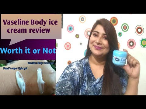 *NEW* Vaseline Body Ice cream Gel Review | Beauty ambitions