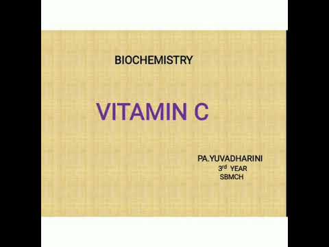 Vitamin C | Nutrition | Biochemistry | Agam Webinars