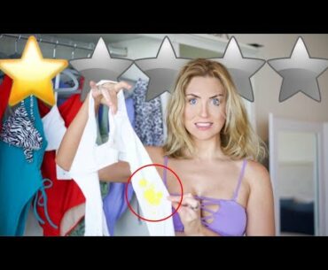 Rating Swimwear by Fitness Brands! I can't believe they sold me THIS...