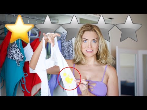 Rating Swimwear by Fitness Brands! I can't believe they sold me THIS...