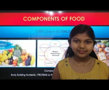 Components of Food | Part-2 | Proteins, Vitamins, Minerals, Roughage | CBSE Class 6 Science | # 08