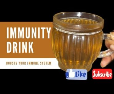 COVID-19 Immunity Drink | How To Make Immunity Boost Healthy Drink At Home Easily | Immune System