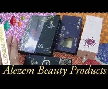 Alezem Beauty Products | 1st Impression..