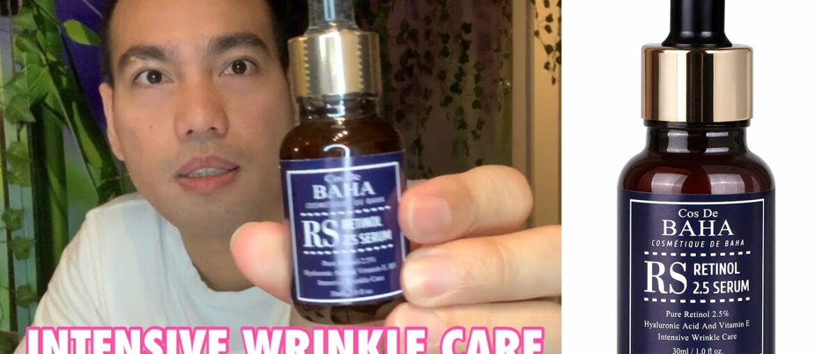 Retinol 2.5% Serum by Cos De Baha (Made in South Korea) - Nighttime Skin Care Routine