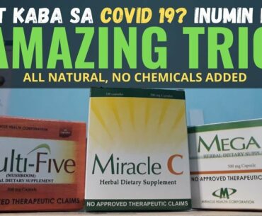 AMAZING TRIO - FDA Approved Natural Supplements With ANTI-COVID 19 PROPERTIES !!