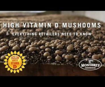 Monterey Mushrooms High Vitamin D Retailers Video