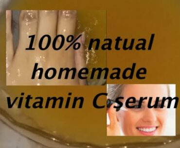 How to make vitamin c serum at home for face, hand, and foot, Look youthful, glowing and fresh