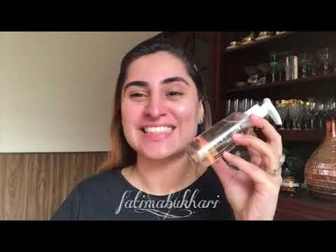 Spa In a Bottle   Organic Face wash and Vitamin E Oil usage details360p1