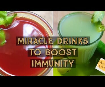 #detoxjuices #Immunityboosterdrinks Miracle drinks to boost immunity| Healthy detox juices