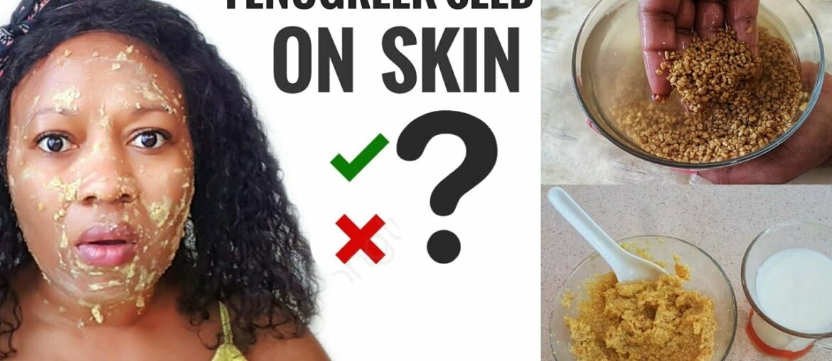 Benefits Of Fenugreek Seeds {Methi ) For Skin| Skin Lightening Face Pack