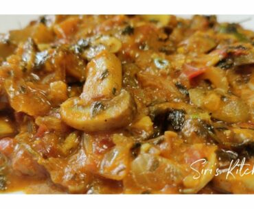 Mushroom masala restaurant style| Mushoom masala in kannada | Mushroom Gravy #Mushroommasala