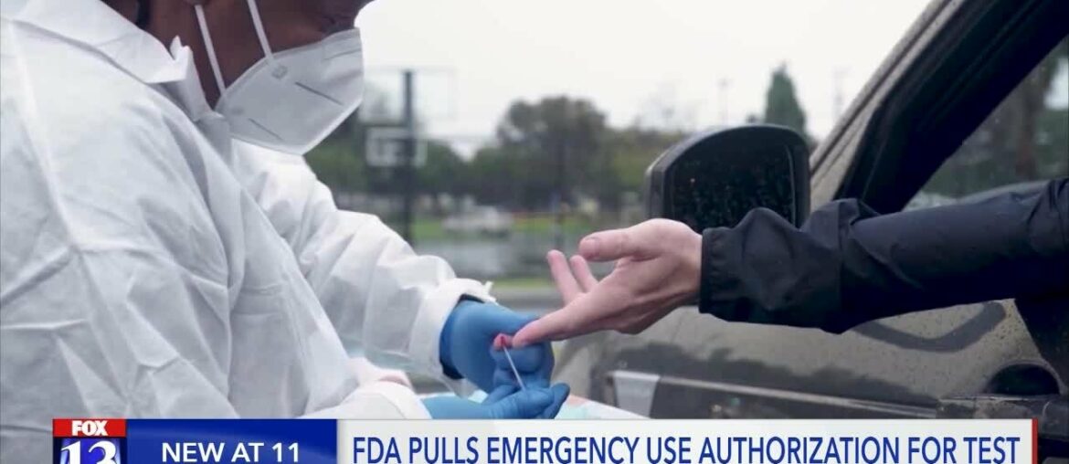 FDA pulls emergency use authorization of COVID-19 antibody test