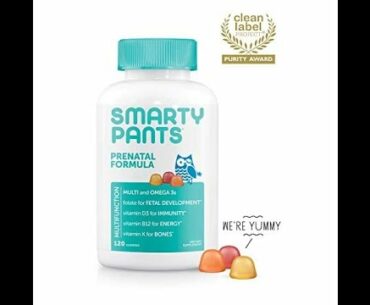 SmartyPants Men’s Formula Daily Gummy Multivitamin  Vitamin C, D3, and Zinc for Immunity