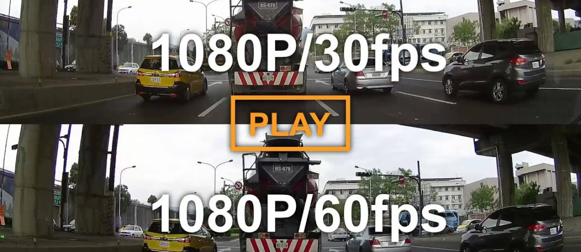 1080p @30fps v.s. 1080p @60fps