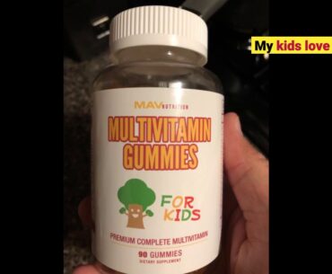 MAV Nutrition Multivitamins for Kids Gummies - All Essential Vitamins with Vitamin D and Zinc -...