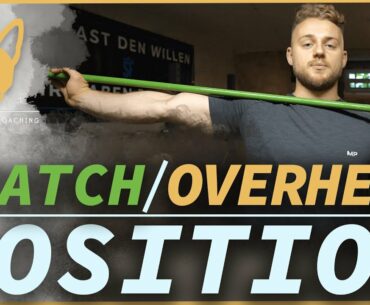 How to find Overhead Position for  Snatch & Overhead Squat - Technique Tuesday