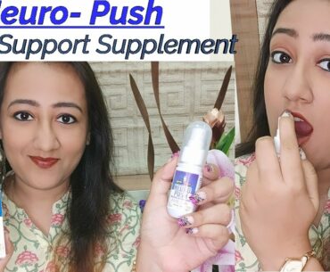 Neuro Push Brain Support Supplement - Nootropic Vitamin Spray For Brain & Cognitive Development.