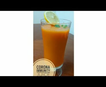 Corona virus safety/immunity juice/Immunity Boost Tastes&Sightssehlashahid