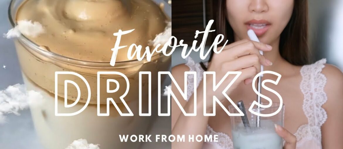 Work-From-Home Drinks: Hair La Vie Foundation Beauty Elixir & Dalgona Coffee | Faye Miah