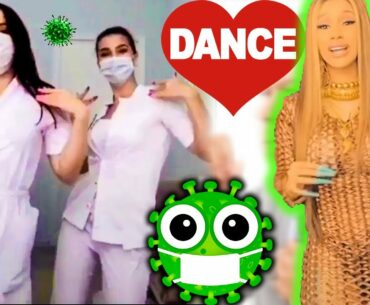 Doctors dance on [Cardi B Coronavirus] when the Corona crisis ends video dancing