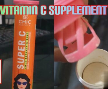 Best vitamin c supplement 2020 |chicnutrix super c review| immunity booster|vitamin c for skin,hair|
