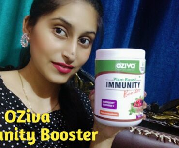 1 Glass of OZiva Immunity Booster for my Immunity| 100% Natural immunity Booster| Review+Experience