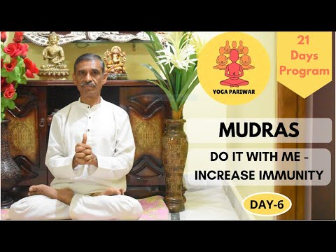 Mudras | Increase immunity power | Corona virus | Do it with me Day-6 | Yoga Pariwar | Yoga2020