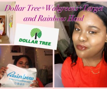 Dollar Tree+Walgreens+Target and Rainbow Haul