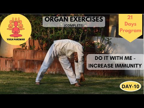 Complete Organ Exercise | Increase immunity power | Corona Virus | Do it with me Day-10 |YogaPariwar