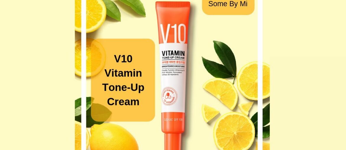 V10 Vitamin Tone-up Cream [SomebyMi]