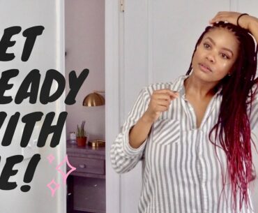 Get Ready With Me: Skincare, Makeup + Business Casual Outfit