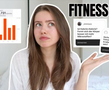 XXL FITNESS Q&A // Kalorie = Kalorie? 10.000 Schritte/Tag ein MUSS?