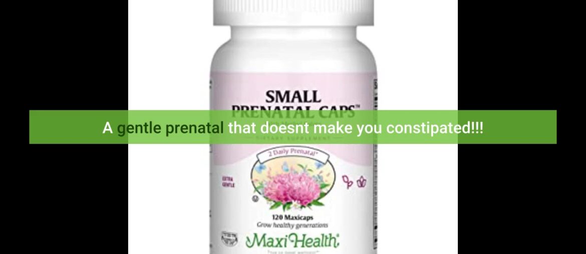 Best Deal On The Web!: Maxi-Health One Prenatal Vitamin Supplement - 1 a Day - Over 25 Essentia...