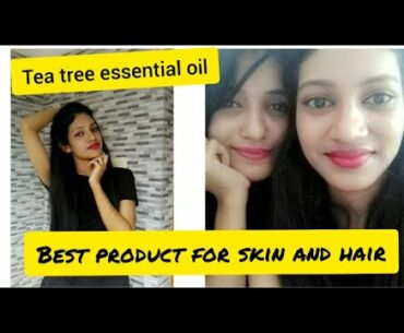 Tea tree essential oil review | for both boys and girls | affordable product for skin and hair |