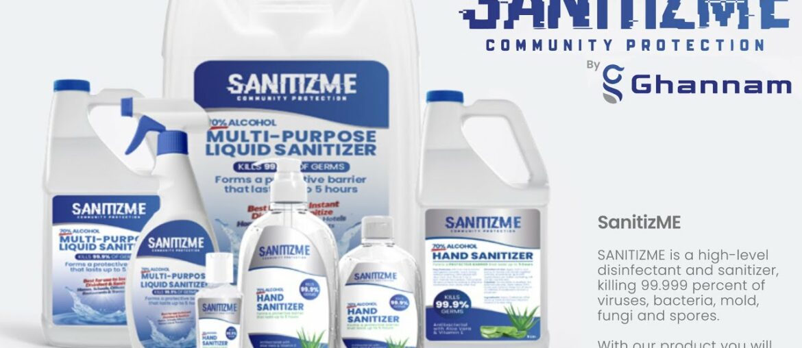 SANITIZME - PROTECT YOURSELF FROM CORONAVIRUS