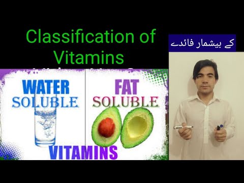 Fate and Water soluble vitamins lll classification of Vitamins