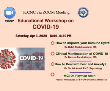 Educational Workshop on COVID-19 via Zoom