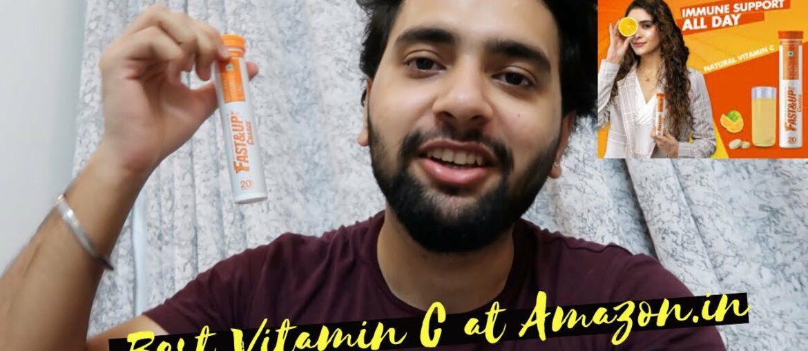 Ordered the most Popular VITAMIN C form Amazon.in | My First Vlog | Fast and up Vitamin C 1000 mg