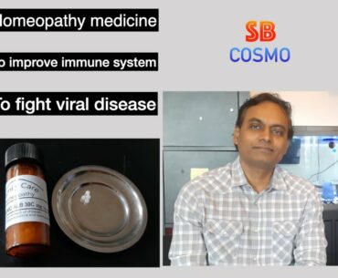 Government suggested Homeopathy medicine to boost immune system and fight viral disease