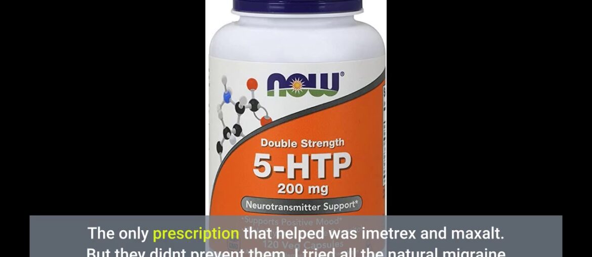 NOW Supplements, 5-HTP (5-hydroxytryptophan) 100 mg, Neurotransmitter Support*, 120 Veg Capsule...