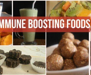 7 Immune Booster Food Recipes | 7 Healthy Snacks Recipes For Kids | Immune Boosting Foods For Kids