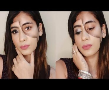 Mask Illusion Makeup || Vartika Beautube||