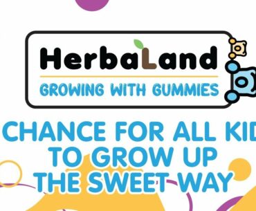 Herbaland's Growing with Gummies Campaign - Donating Vitamins to Growing Kids Across Canada