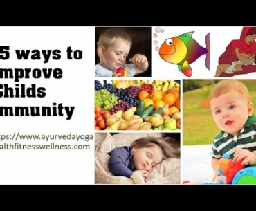 How to improve child’s immunity