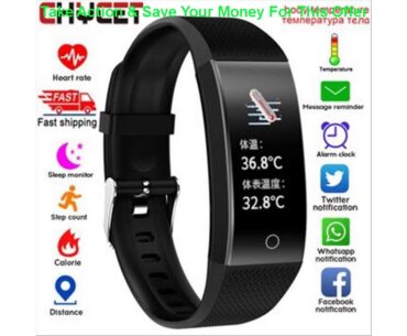 Review Smart Watch Body Temperature Smartwatch Ip68 Waterproof Heart Rate Fitness Tracker Smart Wat